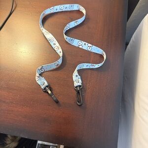 Blue Cartoon Character Lanyard